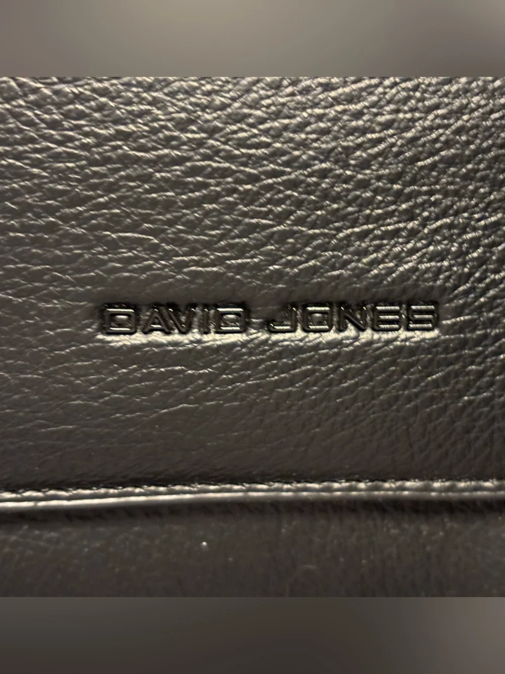 Black Leather Backpack NWOT